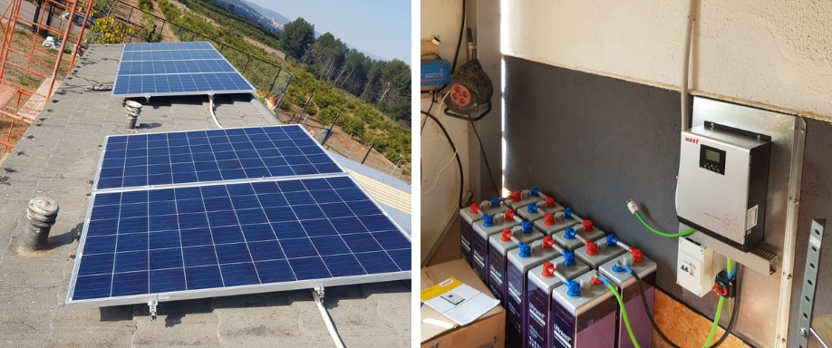 INSTALACCION SOLAR FOTOVOLTAICA VIVIENDA